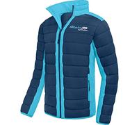 Nebulus Giacca da uomo FIGHT, calda giacca outdoor, pratica e versatile giacca invernale, Navy-Malibu, M