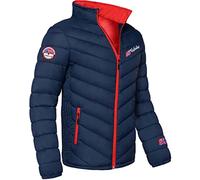 Nebulus Giacca da uomo TANNO, calda giacca outdoor, pratica e versatile giacca di transizione e invernale, blu navy, 3XL