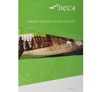 NEC NEC NEC4: Dispute Resolution Service Contract (Tascabile)