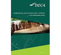 NEC NEC NEC4: Engineering and Construction Contract Option E: cost r (Tascabile)