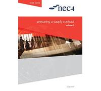 NEC NEC NEC4: Preparing a Supply Contract (Tascabile)