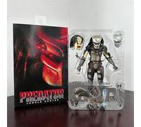 NECA Alien Jungle Hunter Predator Action Figure Aliens vs Predator Modello Doll Scaffale Statua Giocattoli mobili congiunti Regalo per i bambini