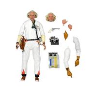 NECA Back TO The Future - Ultimate Doc Brown 1985 - Statuetta articolata 18cm