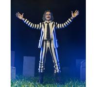 Beetlejuice 1988 Action Figure Black and White Striped Suit 18 cm Neca