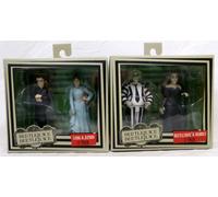 NECA Beetlejuice Toony Terrore 5 " Figura Set Lydia Astrid Delores Nuovo