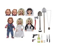 NECA - Chuck & Friends Pack 2 Figure Ultimate Chucky & Tiffany, 14-99 anni, Mult
