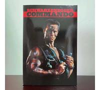 NECA COMMANDO SCHWARZENEGGER ACTION FIGURE 18 CM ACTION MOVIE COLLECTION