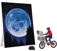 NECA E.T. the Extra-Terrestrial Action Figure Elliott & E.T. on Bicycle 13 cm