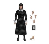 NECA Mercoledì Addams Abito Classico 8" Fashion Doll NUOVO NELLA CONFEZIONE