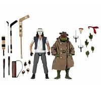 NECA TMNT 1990 Movie Casey Jones And Raphael In Disguise Action Figures box NECA
