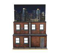 STREET SCENE DIORAMA Edifici Sfondi per Action Figures by NECA ORIGINALS