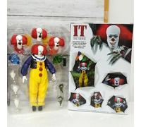 NECA Pennywise Joker 1990 Stephen King action figure 18cm Halloween PVC