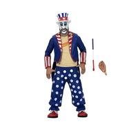 NECA Playset di figure House of 1000 Corpses 20th Anniversario Capitano Spaulding multicolore