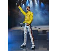 NECA Regina Freddie Mercury The Magic Tour '86 7-Inch Scala Action Figure Nuovo