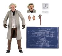 Neca Ritorno al futuro Ultimate Doc Brown Figura 18 cm