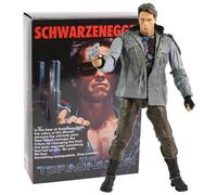 NECA T-800 Terminator 2 Schwarzenegger Figura da collezione PVC 18cm