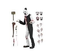 NECA Terrifier 2 Ultimate Art - Action figure da clown (schizzi di sangue), 17,8 cm