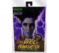 NECA TMNT Action Figure Universal April O'Neil Bride of Frankenstein 7" Nuovo
