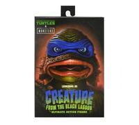 NECA TMNT LEONARDO Come La Creatura Dallo Stagno Nero 7" Figura Disponibile