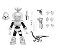 NECA TMNT USAGI YOJIMBO SPAZIO USAGI YOJIMBO B&W 7” SCALA FIGURA D'AZIONE