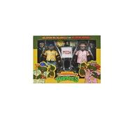NECA TMNT Vacanza Michelangelo & Raffaello Figura Da 7 Pollici Disponibile