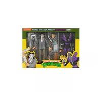 NECA Tnmt Affari Suit Jones Casey & Split Foot Soldier 7″ Action Figures - 2pk