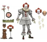 NECA Ufficiale - IT: Welcome to Derry - Ultimate Bob Gray come Pennywise 17,8 cm Scala Action Figure