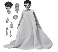 NECA Figura da collezione Universal Monsters Sposa di Frankenstein Bianco e nero 7"