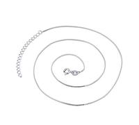 Neccante Femminile Ciondolo Ciondolo Round Cipdente Collana Femminile Bianca 40 cm Una Collana bianca-40 cm-a
