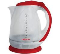 Necchi Bollitore Elettrico Capacità 1,8 Litri Senza Filo con Base a 360 gradi colore Rosso - NFX-802