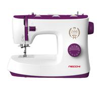 Necchi K132A Macchina per Cucire, Interno in pressofusione in Alluminio, scocca in ABS, Violet, Regular
