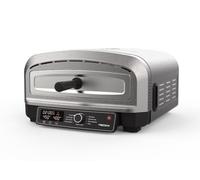 Necchi Pizza Genio - Forno Elettrico per Pizza Digitale, Temperatura fino a 450°C, 7 Programmi Preimpostati, Pietra Refrattaria Inclusa, Resistenze Regolabili Separatamente
