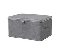 Necdeol Scatola richiudibile per medicinali, scatola medica con lucchetto a combinazione, contenitore pieghevole con coperchio, organizer per armadio da camera da letto (30 x 20 x 14 cm)