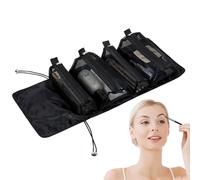 Neceser Colgante - Neceser Viaje | Viaje Con Gancho | Bolsa De Aseo Con Gancho Colgante | Estuche Plegable Para Artículos De Tocador Y Cosméticos Para Viajes Negocios Y Vacaciones.