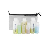 Custodia per borsa da toilette con cerniera per trucco cosmetico trasparente in