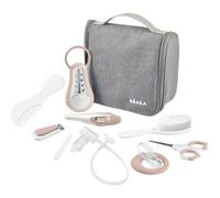 Necessaire Bambino Beaba 10 Accessori Igiene Grigio Vieux Rose