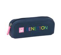 Necessaire Benetton Damero Blu Marino 18.5 x 7.5 x 5.5 cm
