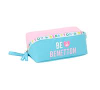 Necessaire Benetton Unique Rosa Turchese 20 x 8 x 8 cm