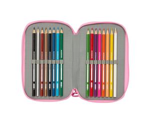 Necessaire BlackFit8 Smile Azzurro Rosa 12,5 x 19,5 x 5,5 cm 37 Pezzi