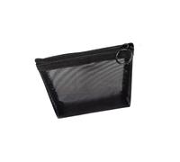 Necessaire da Toeletta Borsa for il trucco Borsa for il trucco Trasparente Nera Borsa da viaggio for cosmetici Borsa for organizer for cosmetici Set da donna Maglia piccola grande trasparente(A)
