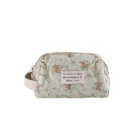 Necessaire da Toeletta Borsa For Trucco Organizzatore Da Donna Portatile In Tessuto Di Cotone Custodia