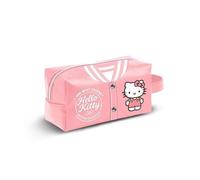 Hello Kitty Varsity-Borsa da Toilette da Viaggio Brick PLUS, Rosa, 27 x 13 cm