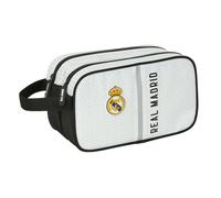Necessaire da Viaggio Real Madrid C.F. Bianco Grigio Sportivo 26 x 15 x 12.5