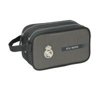 Necessaire da Viaggio Real Madrid C.F. Grigio Sportivo 26 x 15 x 12.5 cm