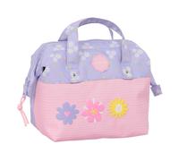 Necessaire da Viaggio Safta Bouquet Rosa Lilla 26.5 x 17.5 x 12.5 cm