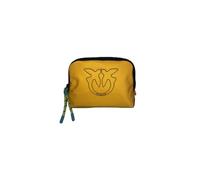Necessaire grande Pinko in tessuto riciclato 104871 A29U H30B yellow