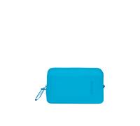 Necessaire in silicone con zip ed una tasca interna chiusa con zip15 x 25 x ...