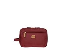 Necessaire in tessuto e pelle Brics X-Collection, bordeaux - Tabella Colori: Bordeaux