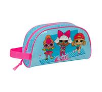 LOL SURPRISE! Divas - Beauty case grande per bambini, adatto a carrozzina, ideale per bambini dai 5 ai 14 anni, comodo e versatile, qualità e resistenza, 26 x 16 x 9 cm, colore blu, blu, Estándar,