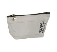 Necessaire per la Scuola Minnie Mouse Teen Sand Grigio chiaro 23 x 12 x 8 cm